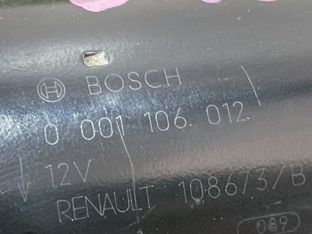 0001106012 RENAULT Стартер купить в Львов