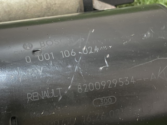 RENAULT 0001106024 Стартер в наличии Винница