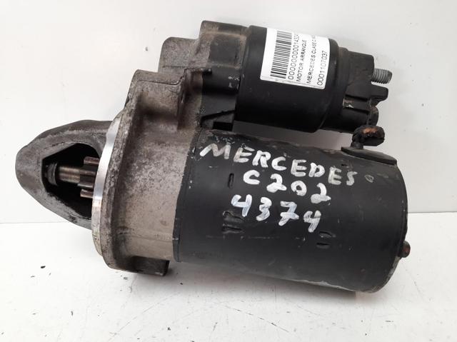 Motor arranque para mercedes-benz clk 230 kompressor (208.347) m111975 0001107037