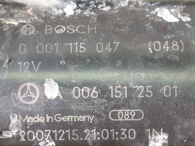 MERCEDES 0001115047 Стартер в наличии Сумы