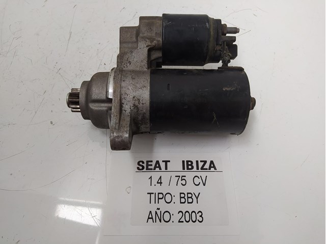 Motor de arranque para seat ibiza iii 1.2 azq 0001121016