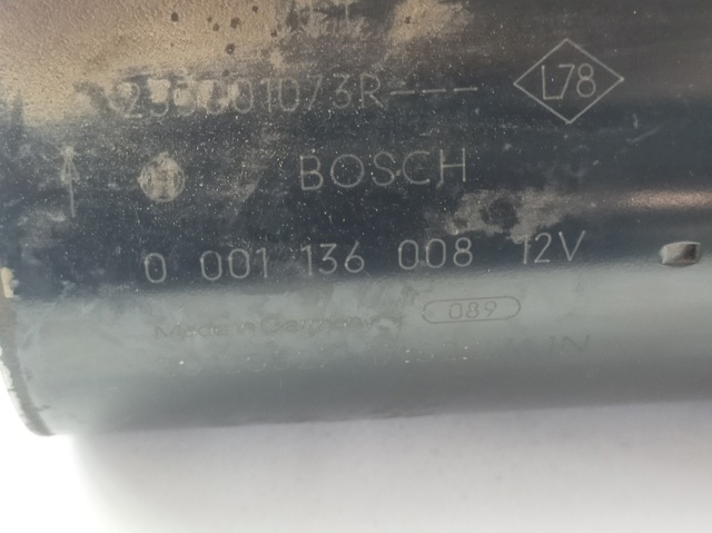 0001136008 RENAULT Стартер купить в Хмельницкий
