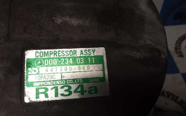 Compressor de ar condicionado para Mercedes-Benz S-class 400 SE, SEL/S420 (140.042, 140.043) 119971 0002340311