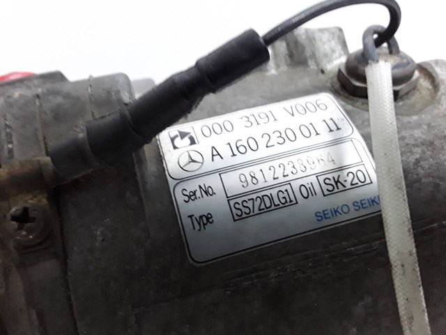 0003191V006 MERCEDES Компрессор кондиционера купить в Кривой Рог