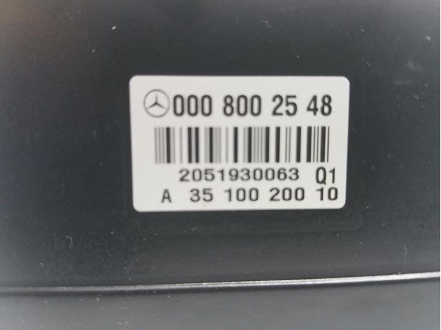 Unidade de controle de travamento para Mercedes-Benz CLS (C219) (2004-2011) CLS 350 (219.356) M272964 0008002548