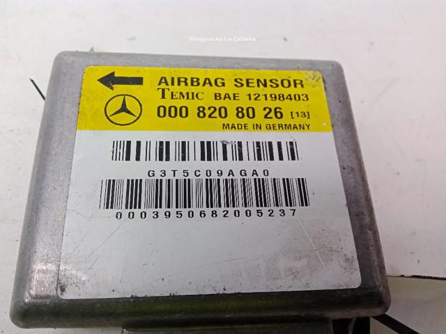 MERCEDES 0008208026 Модуль-процессор управления подушкой безопасности (ЭБУ AIRBAG) в наличии Ирпень