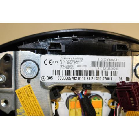 A0008605702 MERCEDES Подушка безопасности (AIRBAG) водительская купить в Житомир