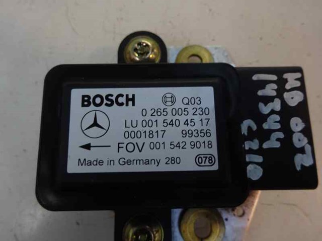 0015404517 MERCEDES Датчик поперечного ускорения (ESP) купить в Николаев