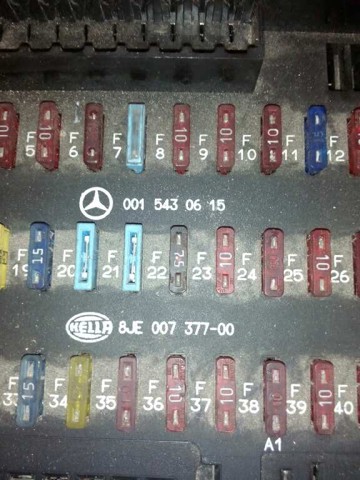 0015430615 MERCEDES Блок предохранителей купить в Киев