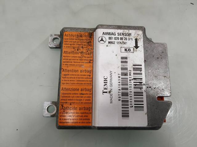MERCEDES 0018200026 Модуль-процессор управления подушкой безопасности (ЭБУ AIRBAG) в наличии Кривой Рог