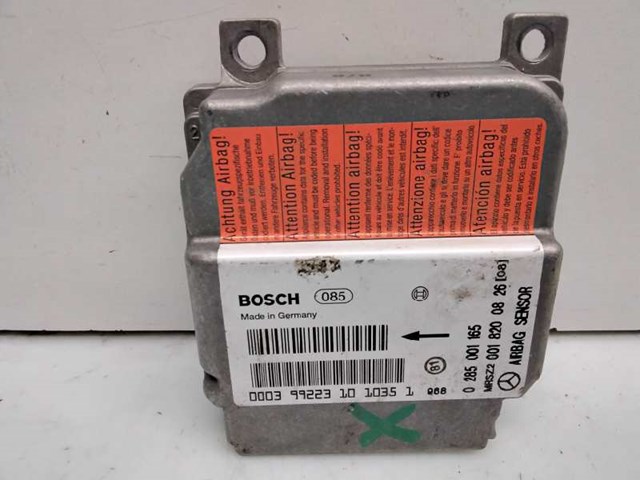 MERCEDES 0018200826 Модуль-процессор управления подушкой безопасности (ЭБУ AIRBAG) в наличии Чернигов
