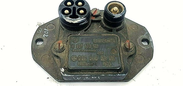 Modulo encendido para mercedes-benz 190 (w201) (1982-1993) 2.0 (201.023) m102924 0025455932