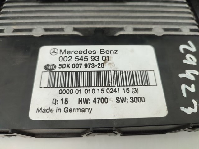 Caixa de relé/fusível para Mercedes-Benz C-Class (W203) (2000-2007) C 220 CDI (203.006) OM611962 0025459301