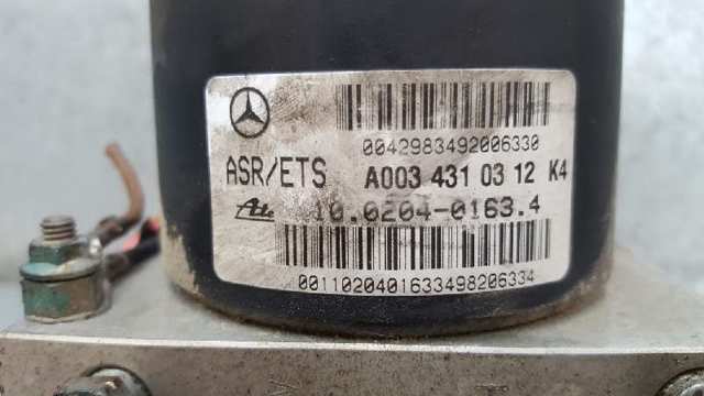 0034310312 MERCEDES Блок АБС купить в Николаев