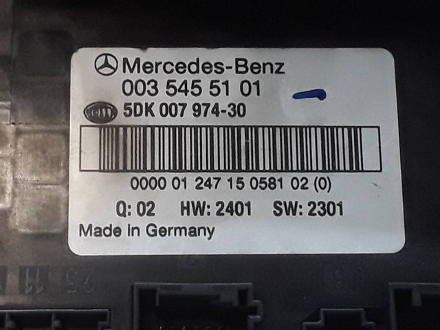 MERCEDES A0035455101 Блок управления сигналами SAM в наличии Украина