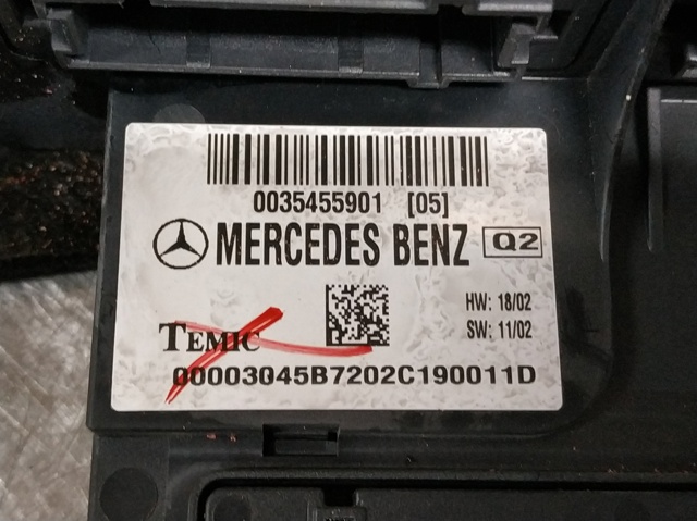 Unidade de controlo de sinais SAM 0035455901 Mercedes