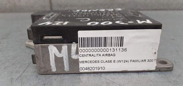 A0048201910 MERCEDES Модуль-процессор управления подушкой безопасности (ЭБУ AIRBAG) купить в Харьков