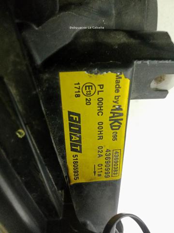 FIAT 0051805935 Левая фара в наличии Тернополь