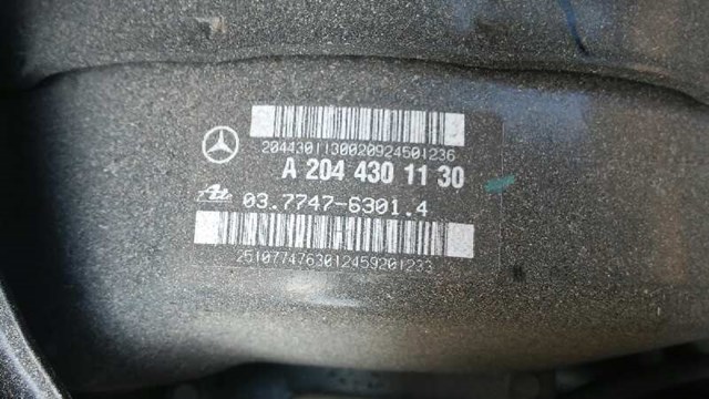 Reforçador dos freios a vácuo 0054308530 Mercedes