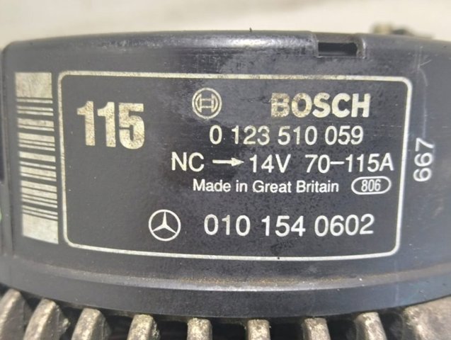 MERCEDES 0101540602 Генератор в наличии Одесса