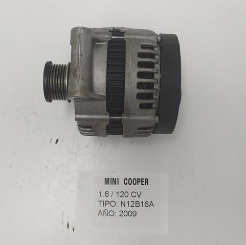 Alternador para mini mini cooper n12b16a 0121615027