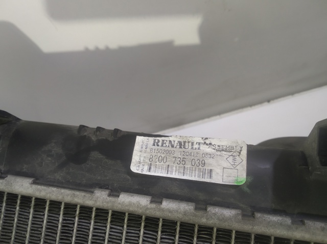 Difusor do radiador de esfriamento, montado com motor e roda de aletas 0130307107 RENAULT