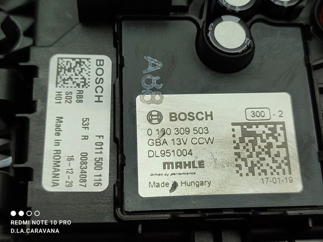 0130309503 OPEL Мотор вентилятора печки (отопителя салона) купить в Винница