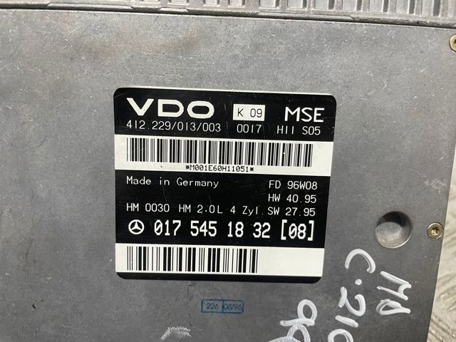 0175451832 MERCEDES Блок управления двигателем купить в Ровно