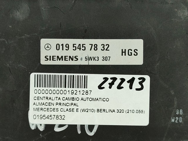 0195457832 MERCEDES Модуль управления (ЭБУ) АКПП электронный купить в Украина
