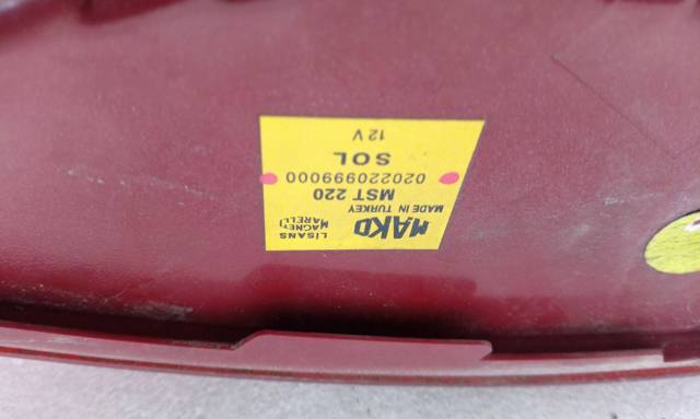 HYUNDAI 020220999000 Фонарь задний левый в наличии Кривой Рог
