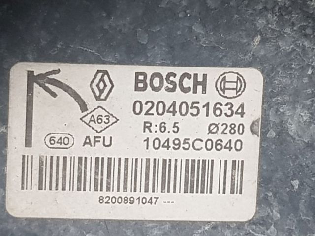 Reforçador dos freios a vácuo Renault Kangoo 2 KW0, KW1