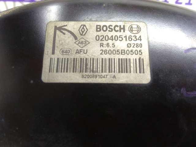 Reforçador dos freios a vácuo Renault Kangoo 2 KW0, KW1