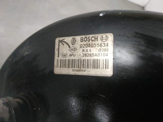 Reforçador dos freios a vácuo Renault Kangoo 2 KW0, KW1