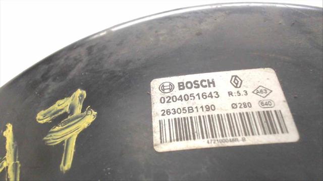 0204051643 RENAULT Усилитель тормозов купить в Кривой Рог