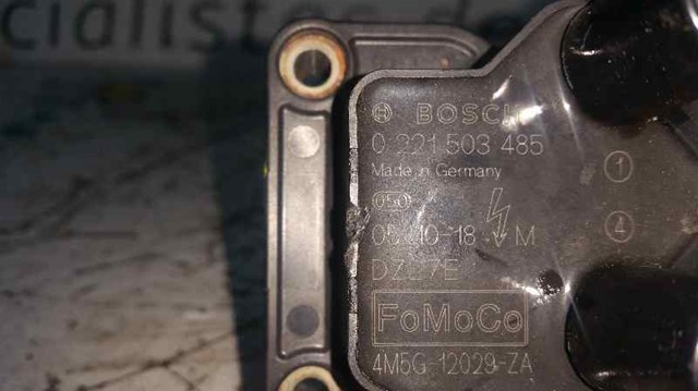 Bobina de ignição para Ford Fiesta VI 1.25 STJB 0221503485