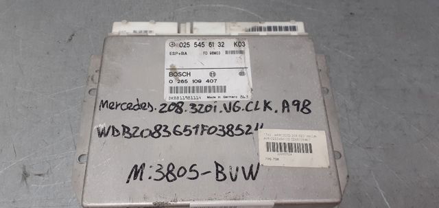 MERCEDES 0255456132 Блок управления ESP в наличии Черновцы