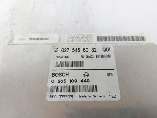 MERCEDES 0265109449 Блок управления ESP в наличии Николаев