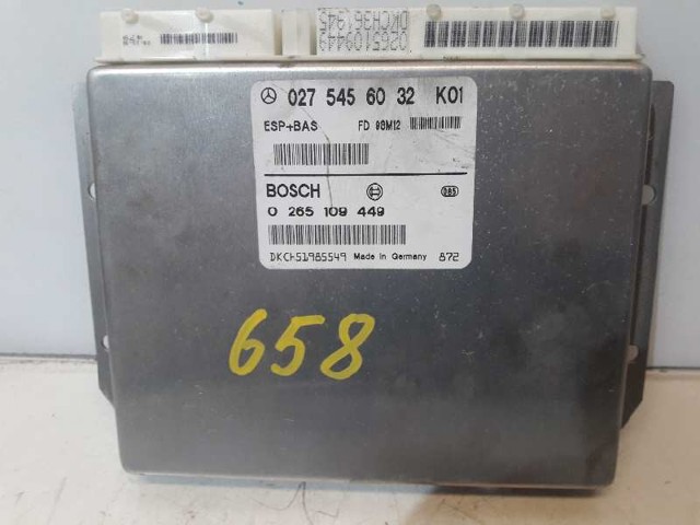 0265109449 MERCEDES Блок управления ESP купить в Днепр
