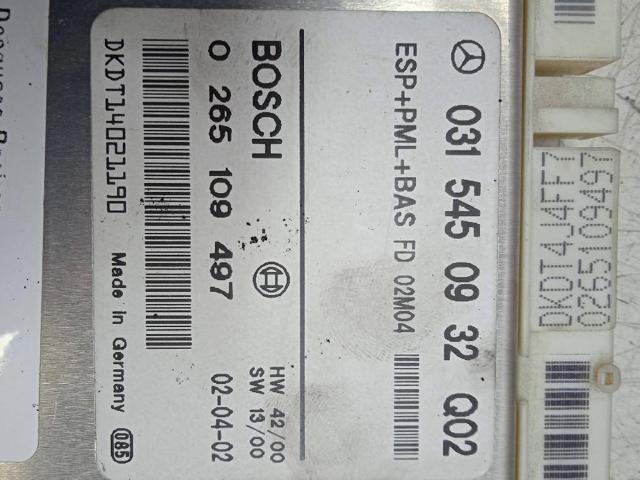MERCEDES 0265109497 в наличии Ирпень