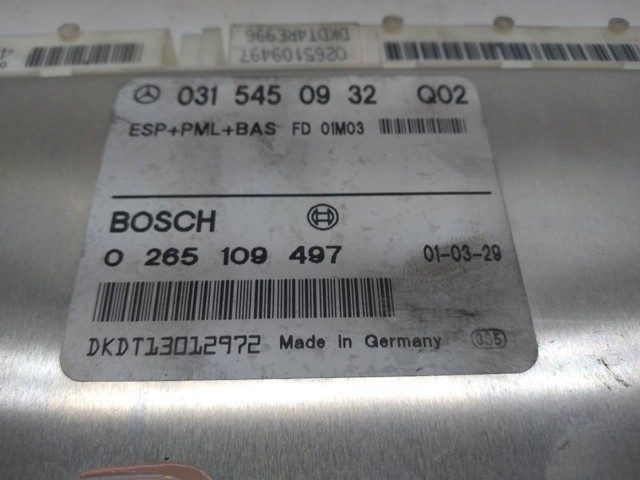MERCEDES 0265109497 в наличии Павлоград