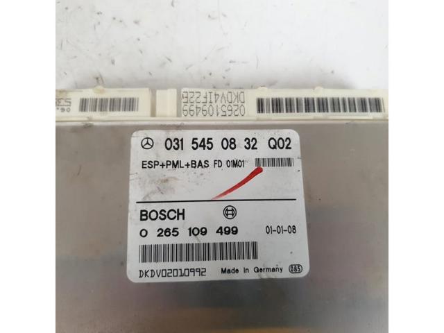 0265109499 MERCEDES Блок управления ESP купить в Каменское