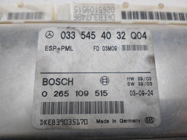 MERCEDES 0265109515 Ремень генератора в наличии Полтава