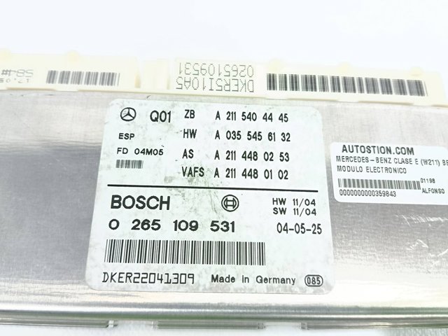 0265109531 MERCEDES купить в Чернигов