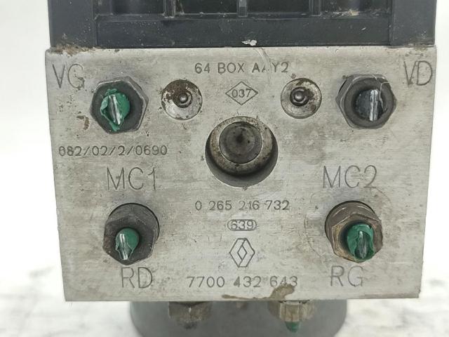 Unidade hidráulico de controlo ABS Renault Megane 1 LA0, LA1