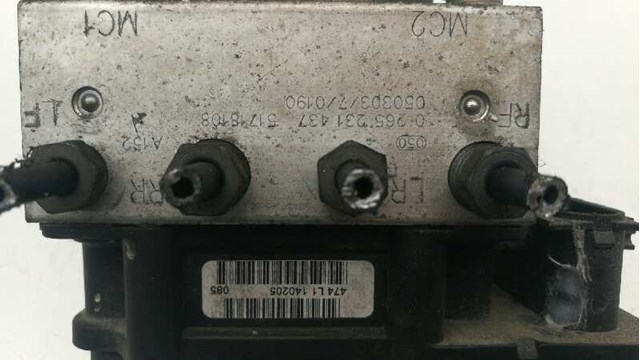 0265231437 FIAT Блок управления АБС (ABS) гидравлический купить в Черновцы