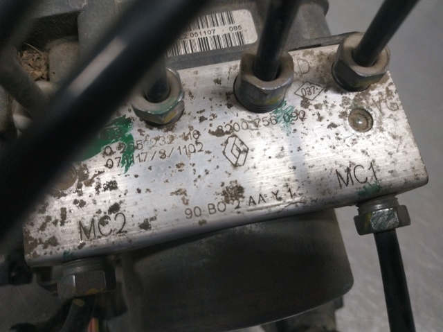 Unidade hidráulico de controlo ABS Dacia Logan KS