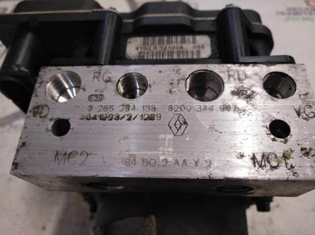 RENAULT 0265234138 Блок управления АБС (ABS) гидравлический в наличии Винница