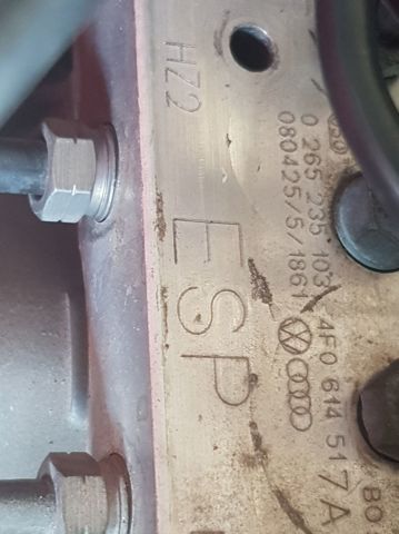 Unidade hidráulico de controlo ABS Audi A6 4F2