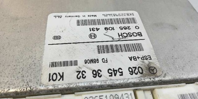 MERCEDES 0265453632 Блок управления ESP в наличии Сумы