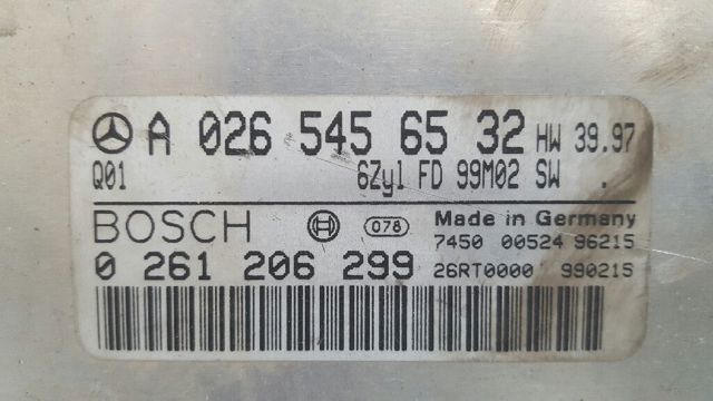MERCEDES 0265456532 Блок управления двигателем в наличии Ужгород